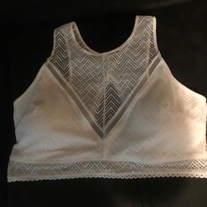 White lace bralette - no boundaries - 2X